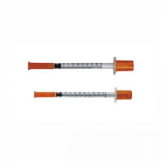 Insulin Syringe - 1ml with 27g fixed needle